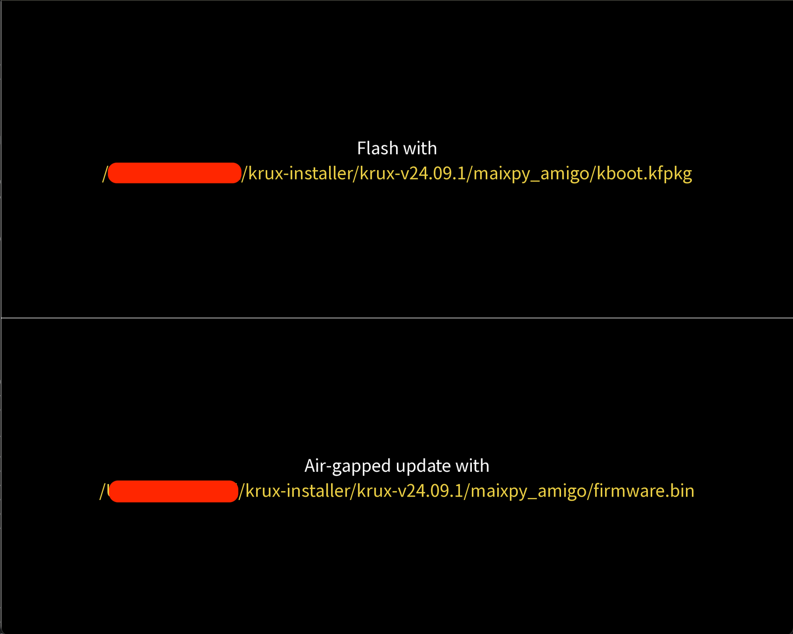 Krux-Installer unzip